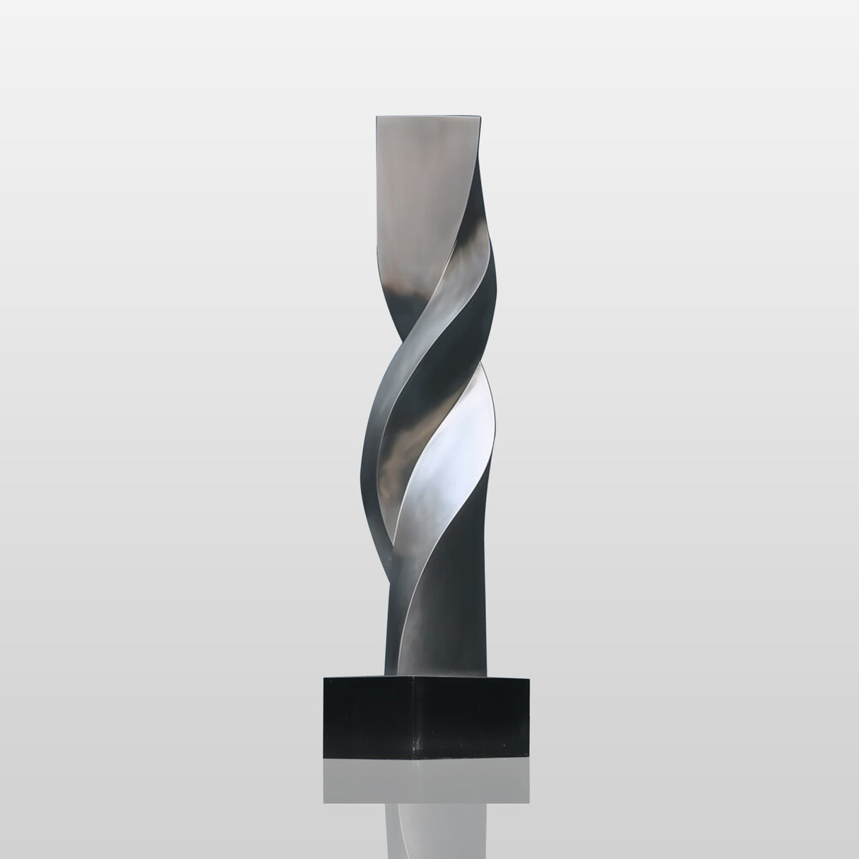 PERMIER Modern Twisted Stainless Steel Sculpture Ideal for Waterfront or Lobby Decor PSSS-224-Stainless Steel Sculpture-PREMIER SCULPTURE
