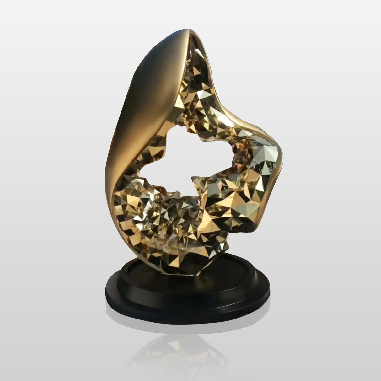 PREMIER Abstract Art Sculpture Custom Modern Stainless Steel Sculpture PSSS-012-Stainless Steel Sculpture-PREMIER SCULPTURE