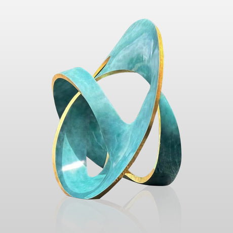 PREMIER Abstract Sculpture Colored Finish Large-scale Industrial Art Sculpture PSLSS-005-Stainless Steel Sculpture-PREMIER SCULPTURE