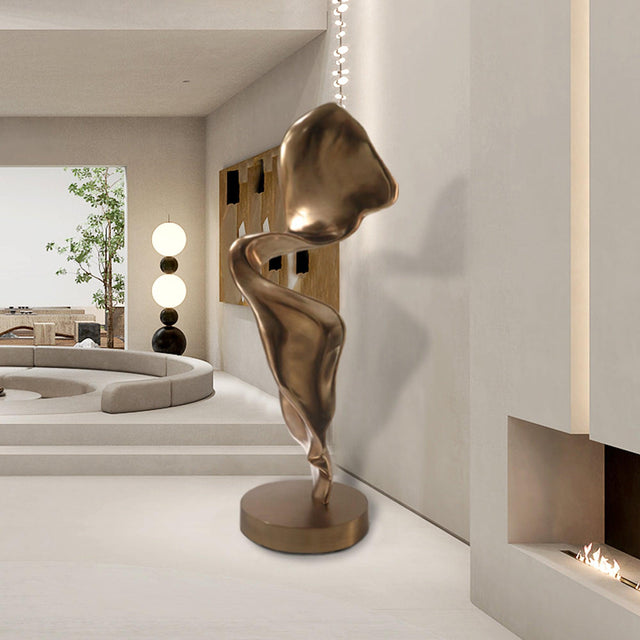 PREMIER Abstract Sculpture Custom Elysian Elegance Bronze Modern Sculpture Decor PSB-039-Bronze Sculpture-PREMIER SCULPTURE