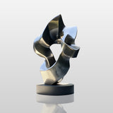 PREMIER Abstract Stainless Steel Sculpture Modern Outdoor Art Installation PSSS-045-Stainless Steel Sculpture-PREMIER SCULPTURE