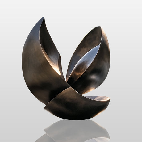 PREMIER Bronze Abstract Sculpture Timeless Bloom Art Sculpture for Garden or Outdoor Space PSB-048-Bronze Sculpture-PREMIER SCULPTURE