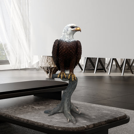 PREMIER Bronze Eagle Statue for Garden Decor Custom Sculpture PSB-017-Bronze Sculpture-PREMIER SCULPTURE