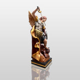 PREMIER Bronze Saint Michael Sculpture The Archangel Statue for Memorial Spaces PSB-038-Bronze Sculpture-PREMIER SCULPTURE