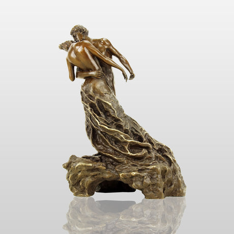 PREMIER Camille Claudel Sculpture The Waltz La Valse Lovers Dancing Statue PSB-047-Bronze Sculpture-PREMIER SCULPTURE