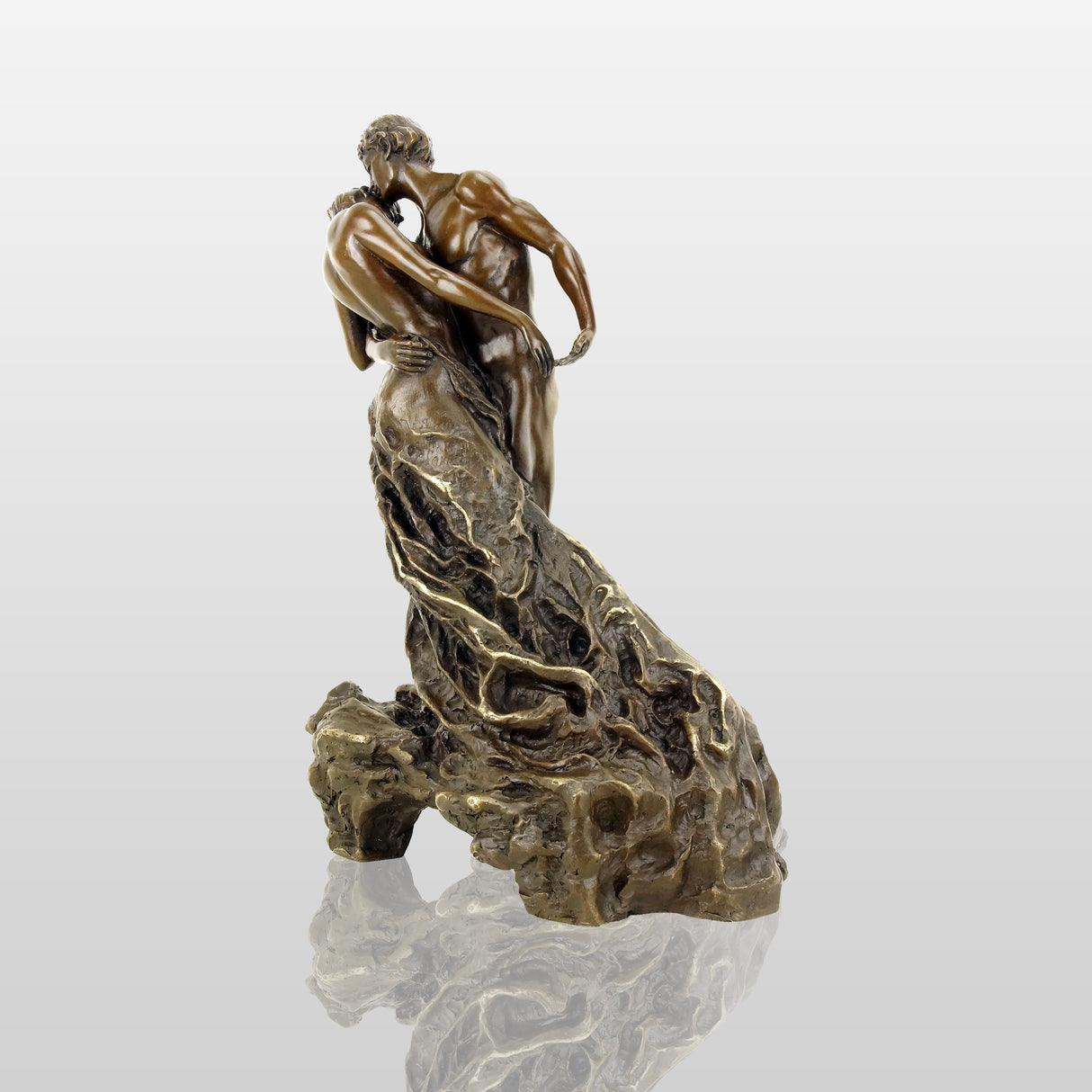 PREMIER Camille Claudel Sculpture The Waltz La Valse Lovers Dancing Statue PSB-047-Bronze Sculpture-PREMIER SCULPTURE