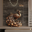 PREMIER Custom Sculpture Exquisite Bronze Peacock Sculpture PSB-031-Bronze Sculpture-PREMIER SCULPTURE
