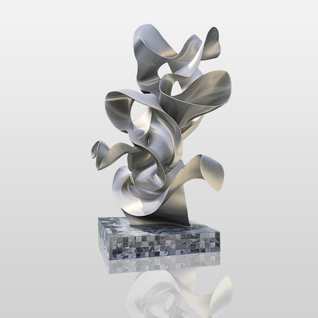 PREMIER Custom Statue Elegant Stainless Steel Modern Art Sculpture PSLSS-014-Stainless Steel Sculpture-PREMIER SCULPTURE