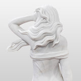 PREMIER Indoor Floor Nymph Marble Statue Custom Sculpture For Garden PSM-004-Marble sculpture-PREMIER SCULPTURE
