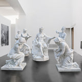 PREMIER Marble Apollo Bath Statue One Set Classic Greek Outdoor Sculpture PSM-011-Marble sculpture-PREMIER SCULPTURE