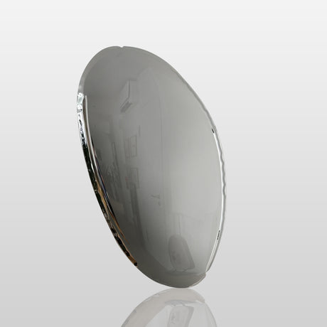 PREMIER Metal Wall Sculpture Contemporary Sleek Polished Stainless Steel Reflective Wall Sculpture PSSS-035-Stainless Steel Sculpture-PREMIER SCULPTURE