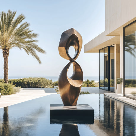 PREMIER Modern Bronze Sculpture Abstract Design Art Sculpture PSB-042-Bronze Sculpture-PREMIER SCULPTURE