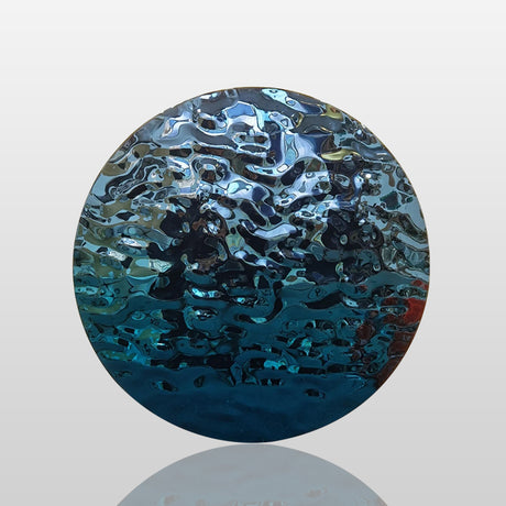 PREMIER Modern Wall Sculpture Ocean Reflection Design Circular Sculpture PSSS-041-Stainless Steel Sculpture-PREMIER SCULPTURE