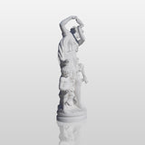 PREMIER Neoclassical Statue Timeless Marble Sculpture of Woman with Cherubic Children PSM-031-Marble sculpture-PREMIER SCULPTURE