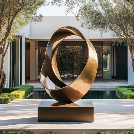PREMIER Outdoor Garden Sculpture Bronze Art Modern Abstract Sculpture PSB-043-Bronze Sculpture-PREMIER SCULPTURE