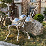 PREMIER Stainless Steel Ant Sculpture Contemporary Urban Art Sculpture PSSS-036-Stainless Steel Sculpture-PREMIER SCULPTURE