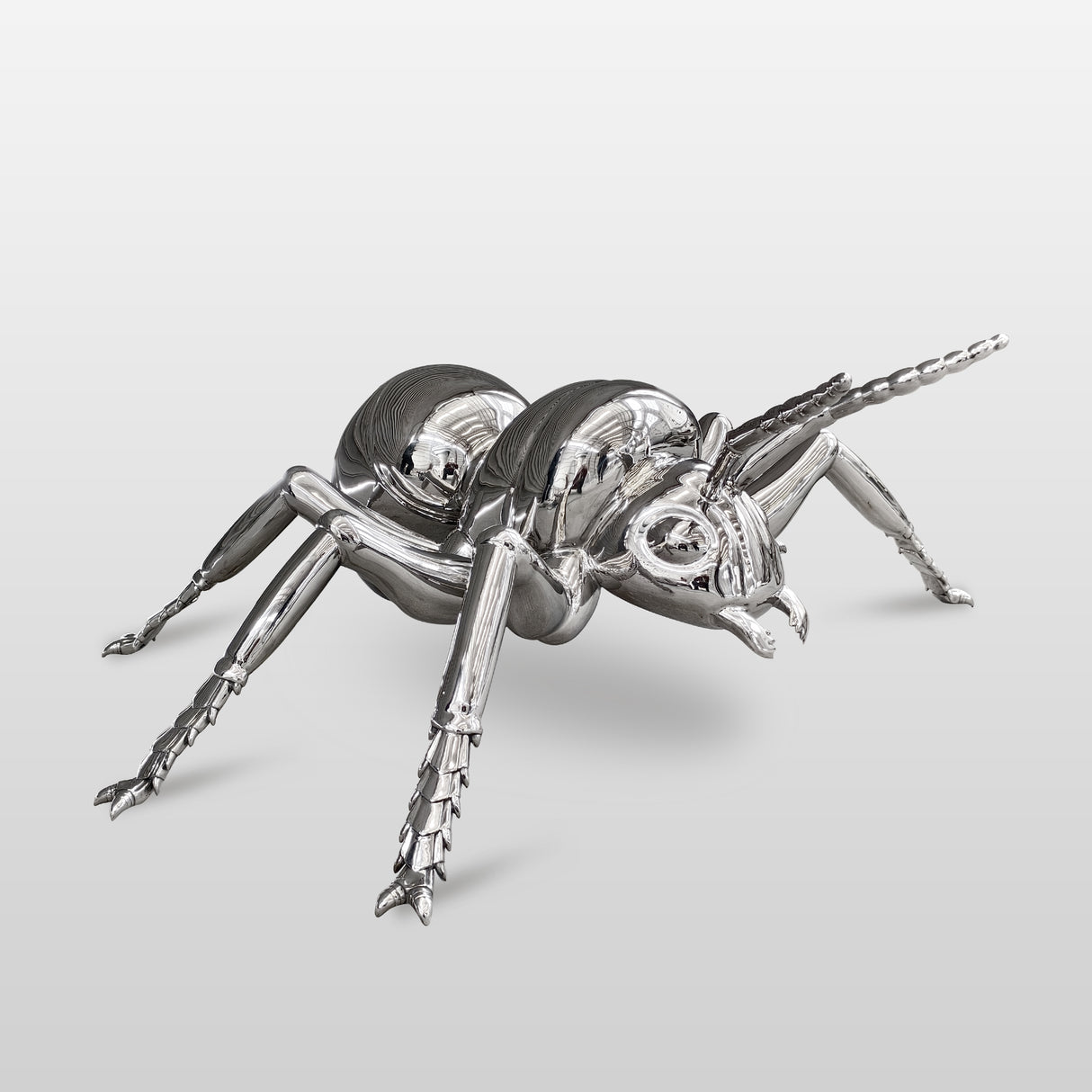 PREMIER Stainless Steel Ant Sculpture Contemporary Urban Art Sculpture PSSS-036-Stainless Steel Sculpture-PREMIER SCULPTURE