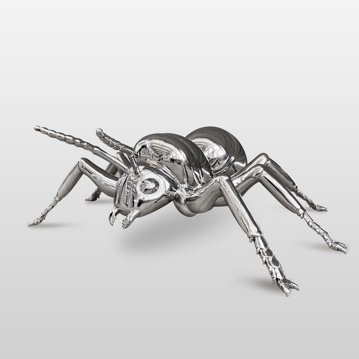PREMIER Stainless Steel Ant Sculpture Contemporary Urban Art Sculpture PSSS-036-Stainless Steel Sculpture-PREMIER SCULPTURE