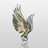PREMIER Stainless Steel Wing Sculpture Monumental Outdoor Art PSSS-076-Stainless Steel Sculpture-PREMIER SCULPTURE