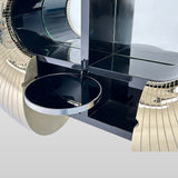 PREMIER Wall URCHIN Cabinet Modern Decorative Storage Sculpture for Luxury Interiors PSSS-068-Stainless Steel Sculpture-PREMIER SCULPTURE