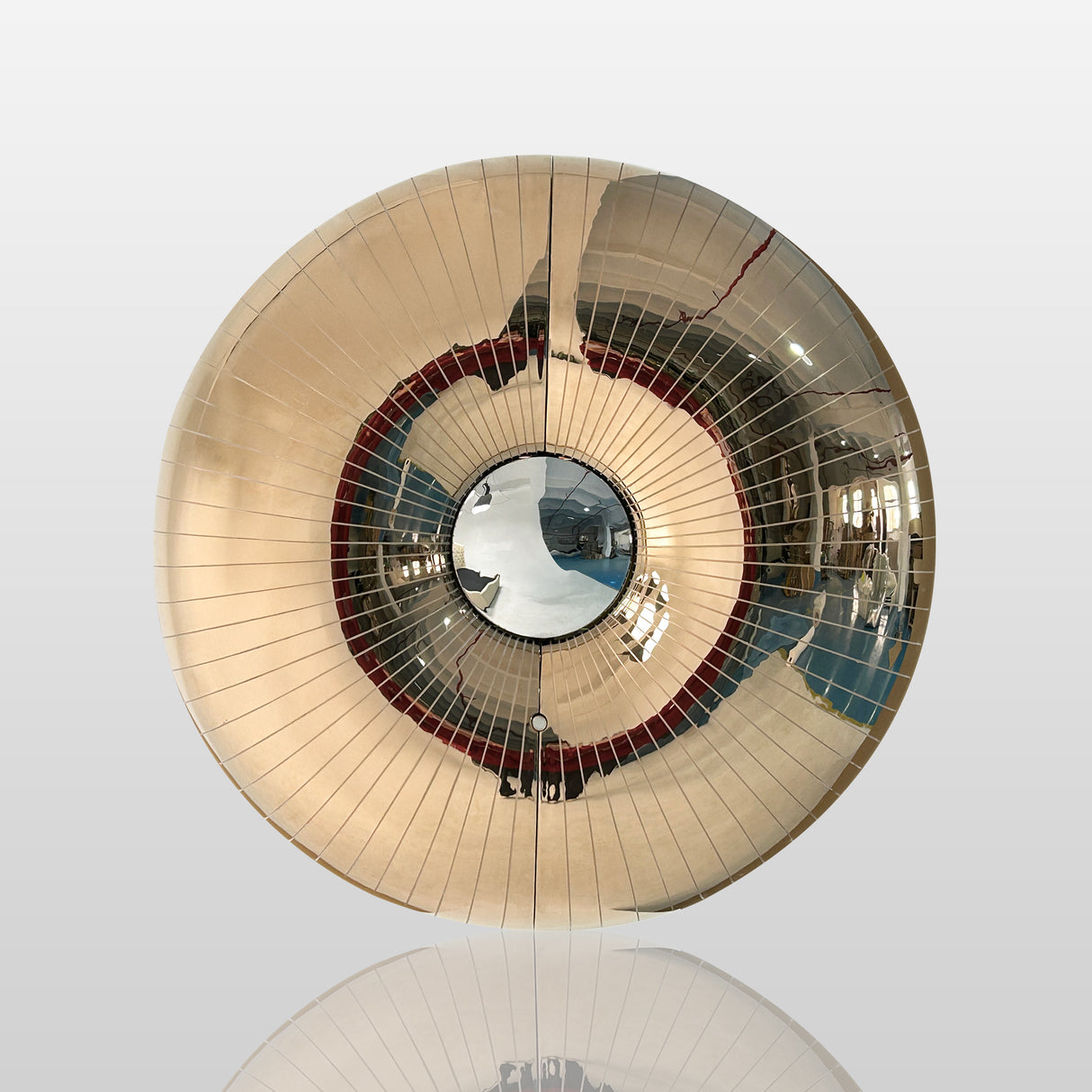 PREMIER Wall URCHIN Cabinet Modern Decorative Storage Sculpture for Luxury Interiors PSSS-068-Stainless Steel Sculpture-PREMIER SCULPTURE