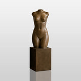 PREMIER Abstract Female Torso Sculpture in Bronze for Living Rooms, Villa Interiors, Hotel Lobbies PSB-175-Bronze Sculpture-PREMIER SCULPTURE