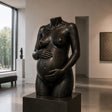 PREMIER Abstract Figure Bronze Sculpture with Pregnant Female Design for Luxury Villas, Hotel Lobbies or Art Galleries PSB-173-Bronze Sculpture-PREMIER SCULPTURE