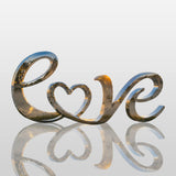 PREMIER Abstract LOVE Sculpture in Stainless Steel for Seaside Promenade, Wedding Venue or Coastal Resort PSSS-290-Stainless Steel Sculpture-PREMIER SCULPTURE