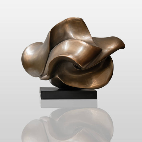 PREMIER Abstract Organic Bronze Sculpture for Public Plazas, Urban Squares, Gardens and Corporate Campus PSB-184-Bronze Sculpture-PREMIER SCULPTURE