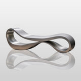PREMIER Abstract Stainless Steel Bench Sculpture for Gardens, Courtyards, Rooftop Terraces or Residential Communities PSSS-282-Stainless Steel Sculpture-PREMIER SCULPTURE