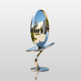 PREMIER Abstract Stainless Steel Disc Sculpture for Front Yard, Walkway or Town Plaza PSSS-321-Stainless Steel Sculpture-PREMIER SCULPTURE