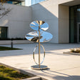 PREMIER Abstract Stainless Steel Sculpture for Front Yard, Entrance Lawn, Sidewalk or Public Plaza PSSS-324-Stainless Steel Sculpture-PREMIER SCULPTURE