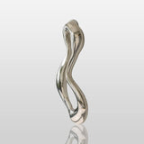 PREMIER Abstract Stainless Steel Sculpture with Flowing Water Shape Fit for Walls of Poolside, Villa, Hotel or Modern Outdoor Areas PSSS-231-Stainless Steel Sculpture-PREMIER SCULPTURE