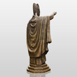 PREMIER Alive Bronze Statue with Lifelike Pope John Paul II Image Perfect for Church Squares, Memorial Parks and Religious Spaces PSB-147-Bronze Sculpture-PREMIER SCULPTURE
