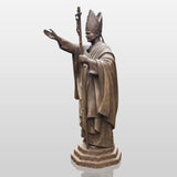 PREMIER Alive Bronze Statue with Lifelike Pope John Paul II Image Perfect for Church Squares, Memorial Parks and Religious Spaces PSB-147-Bronze Sculpture-PREMIER SCULPTURE