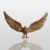 PREMIER Majestic Bronze Eagle Sculpture with Outstretched Wings for Public Spaces and Gardens PSB-099-Bronze Sculpture-PREMIER SCULPTURE