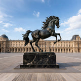 PREMIER Majestic Bronze Horse Sculpture with Timeless Monument for Public Squares, cultural landmarks and Luxury Estates PSB-100-Bronze Sculpture-PREMIER SCULPTURE