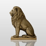 PREMIER Bronze Lion Sculpture in Majestic Form for Entrances, Gardens, and Estate Gates PSB-113-Bronze Sculpture-PREMIER SCULPTURE