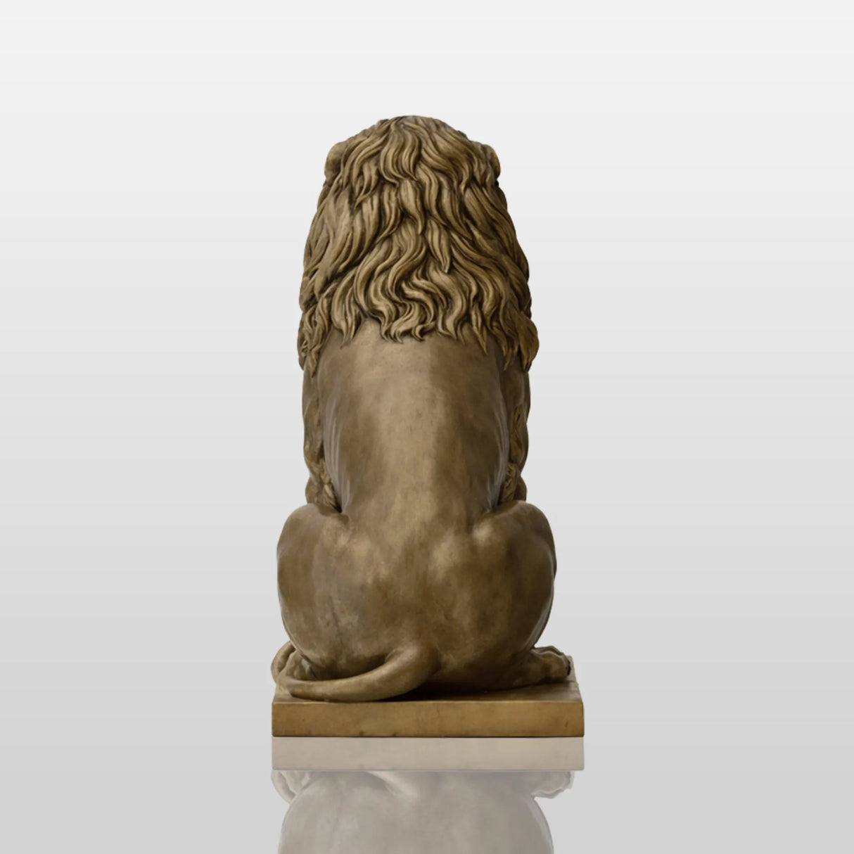 PREMIER Bronze Lion Sculpture in Majestic Form for Entrances, Gardens, and Estate Gates PSB-113-Bronze Sculpture-PREMIER SCULPTURE