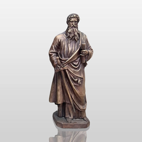 PREMIER Bronze Saint Paul Sculpture for Churches and Religious Landmarks PSB-121-Bronze Sculpture-PREMIER SCULPTURE