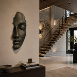 PREMIER Bronze Wall Mask Sculpture for Staircases, Entryways, Living Rooms, Offices or Double Height Foyers PSB-185-Bronze Sculpture-PREMIER SCULPTURE