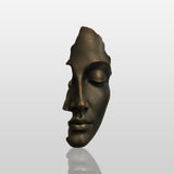 PREMIER Bronze Wall Mask Sculpture for Staircases, Entryways, Living Rooms, Offices or Double Height Foyers PSB-185-Bronze Sculpture-PREMIER SCULPTURE