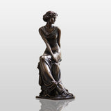 PREMIER Classic Bronze Table Top Sculpture with Graceful Seated Female Design for Sturdy, Offices and Any Indoor Tables PSB-167-Bronze Sculpture-PREMIER SCULPTURE