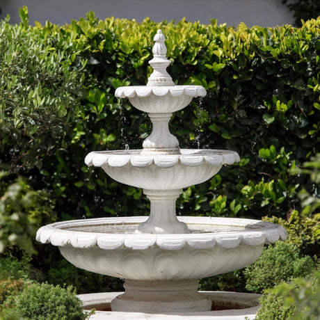 PREMIER Classic Marble Fountain with Unique Design for Villa Gardens, Landscapes or Public Parks PSFM-010-Marble sculpture-PREMIER SCULPTURE