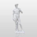 PREMIER Classic White Marble David Sculpture Handcrafted Art Replica Statue of David PSM-030-Marble sculpture-PREMIER SCULPTURE