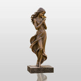 PREMIER Classical Bronze Lady Sculpture for Backyard, Villa Yard or Estate Grounds PSB-291-Bronze Sculpture-PREMIER SCULPTURE