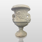 PREMIER Classical and Beautiful Marble Sculpture with Classical Flowerpot Style Suitable for Porches, Gardens or Courtyards PSM-107-Marble sculpture-PREMIER SCULPTURE