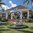 PREMIER Coastal Dolphin Sculpture in Polished Stainless Steel for Villa Gardens or Beachfront Homes PSSS-279-Stainless Steel Sculpture-PREMIER SCULPTURE