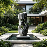 PREMIER Dual Tone Fiberglass Sculpture for Front Garden, Backyard or Poolside PSF-043-Fiberglass Sculpture-PREMIER SCULPTURE