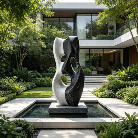 PREMIER Dual Tone Fiberglass Sculpture for Front Garden, Backyard or Poolside PSF-043-Fiberglass Sculpture-PREMIER SCULPTURE